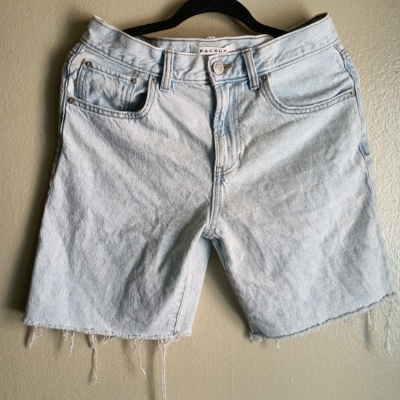 Pacsun denim jorts cut offs sz 28 - Picture 2 of 3